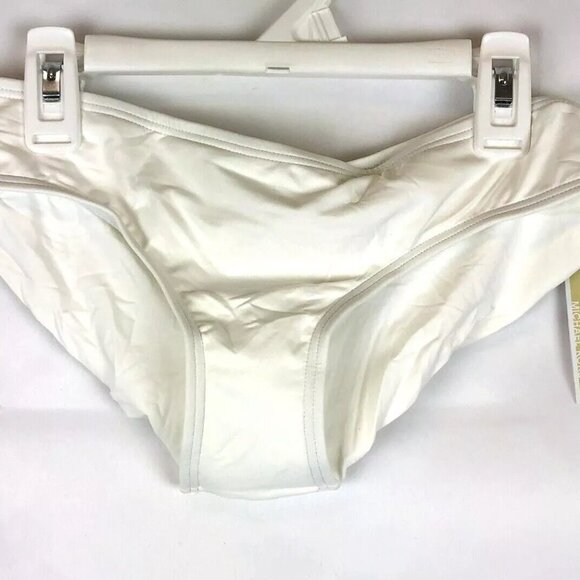 Michael Kors Other - Michael Kors, Women’s White Cheeky Bikini Bottom, Size Extra Small